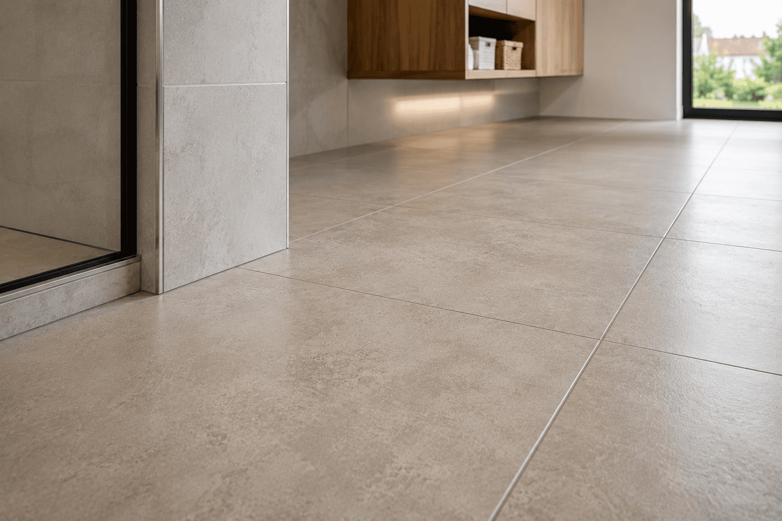 Finition de carrelage — travaux de finitions.